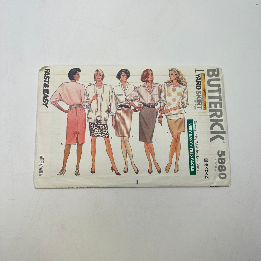 Sewing Pattern - Womenswear - Butterick 5880