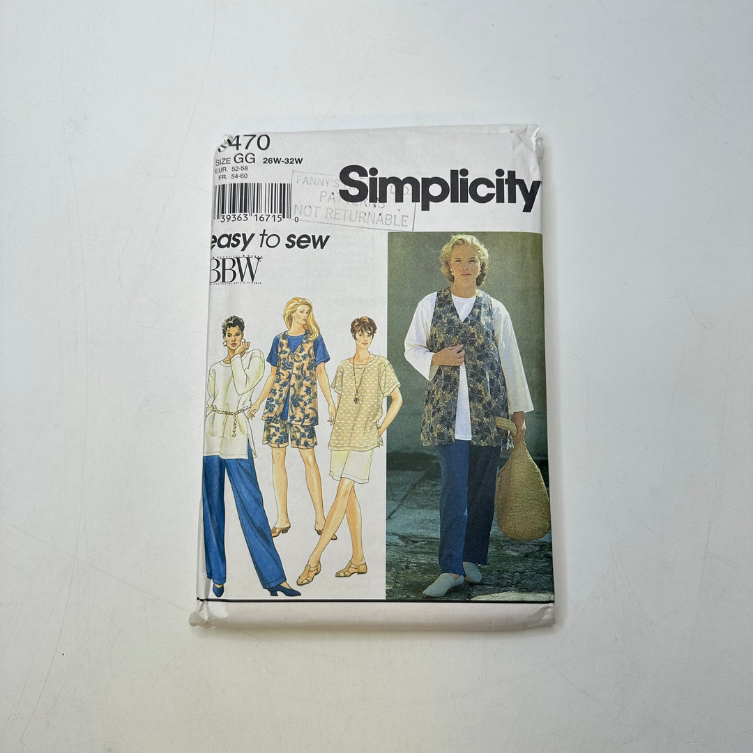 Sewing Pattern - Womenswear - Simplicity 9470