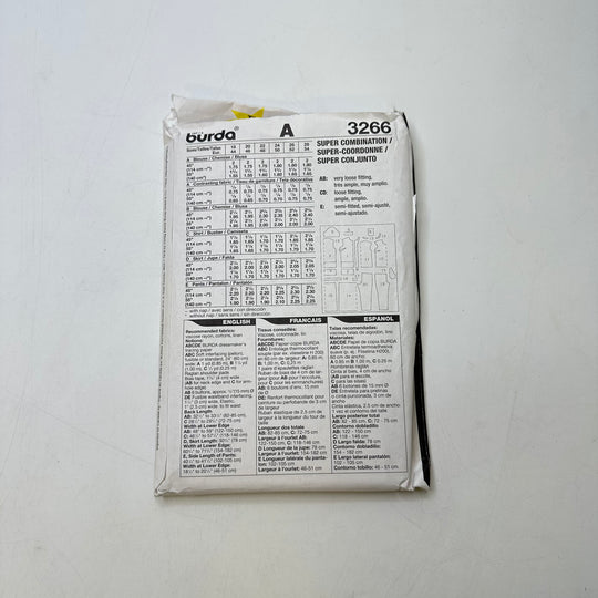 Sewing Pattern - Womenswear - Simplicity 3266