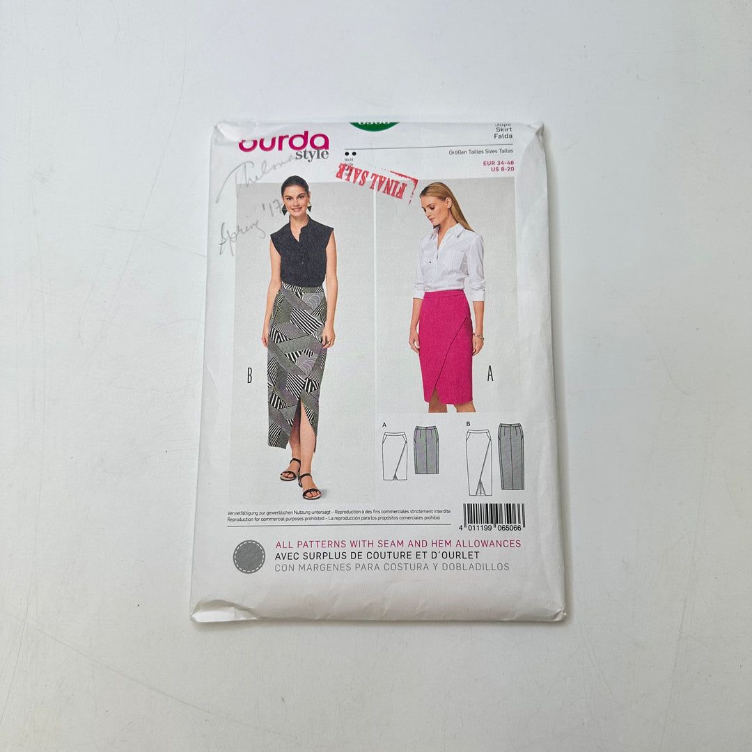 Sewing Pattern - Womenswear - Burda 6506
