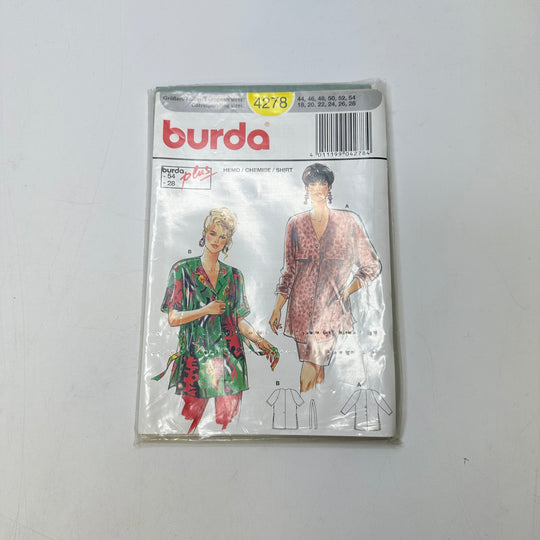 Sewing Pattern - Womenswear - Burda 4278