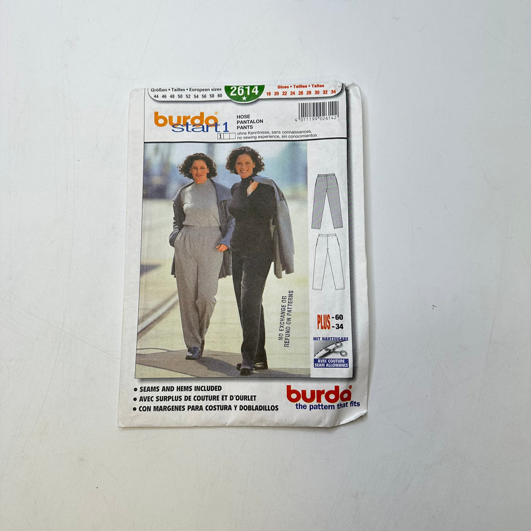 Sewing Pattern - Womenswear - Burda 2614