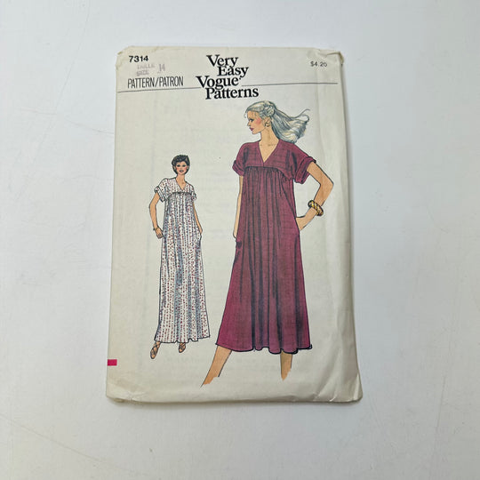 Sewing Pattern - Womenswear - Vogue 7314