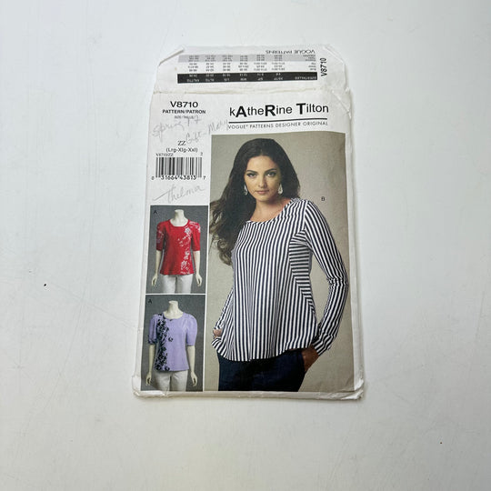 Sewing Pattern - Womenswear - Vogue V8710