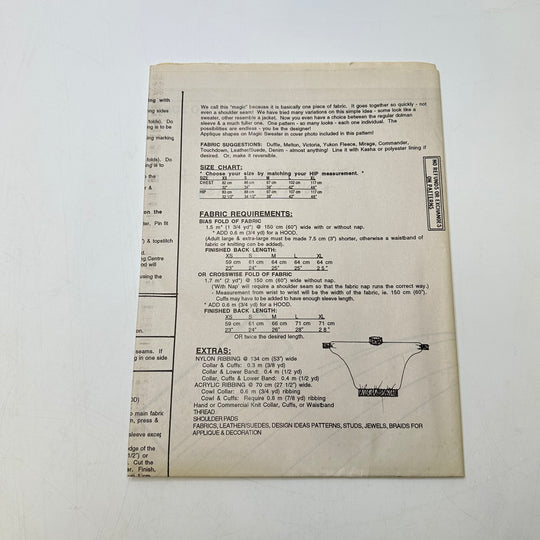 Sewing Pattern - Womenswear - MacPhee 485