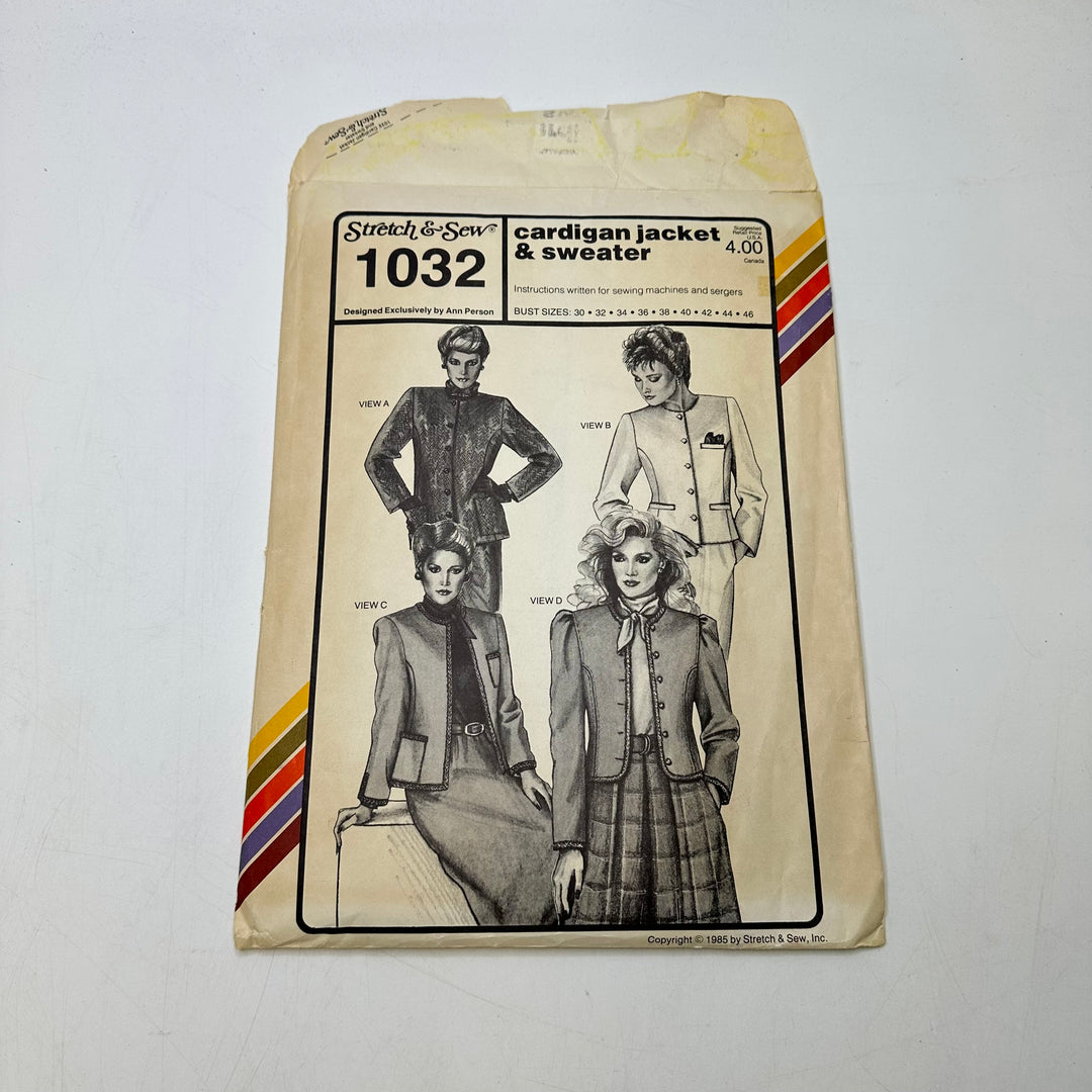 Sewing Pattern - Womenswear - Stretch &amp; Sew 1032