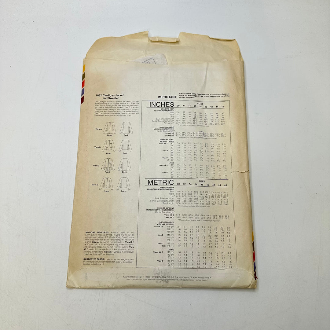Sewing Pattern - Womenswear - Stretch &amp; Sew 1032