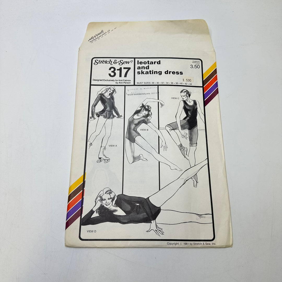 Sewing Pattern - Womenswear - Stretch &amp; Sew 317
