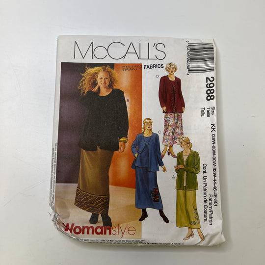Sewing Pattern - Womenswear - McCall&