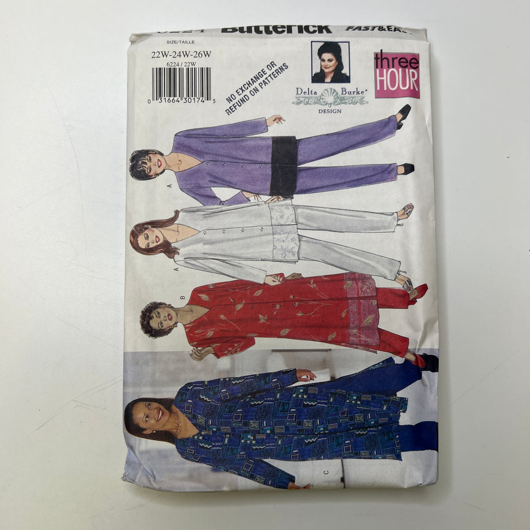 Sewing Pattern - Womenswear - Butterick 6224