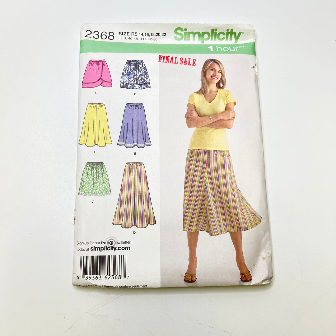 Sewing Pattern - Womenswear - Simplicity 2368