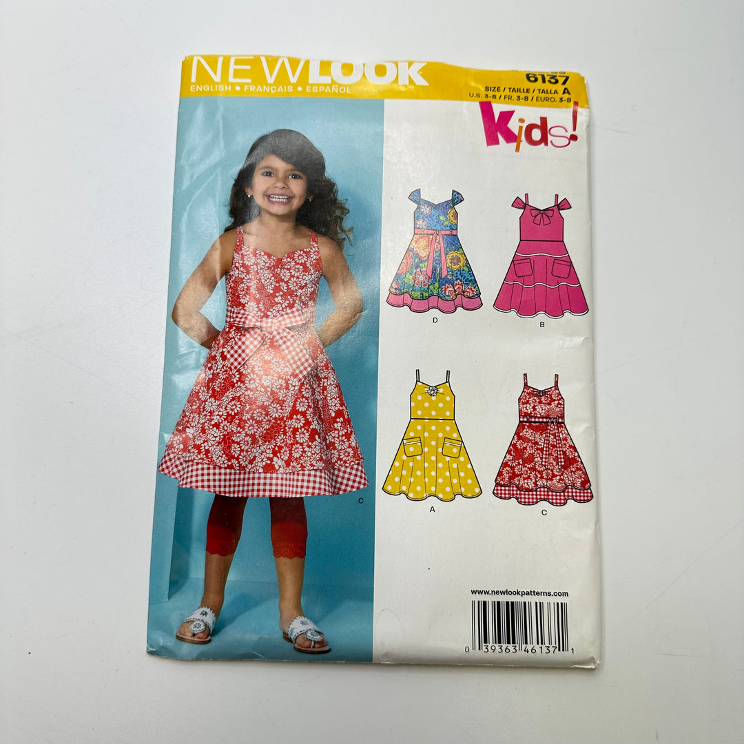 Sewing Pattern - Childrenswear - New Look 6137