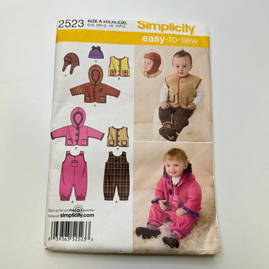 Sewing Pattern - Childrenswear - Simplicity 2523
