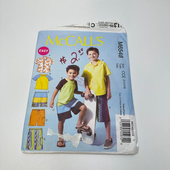 Sewing Pattern - Childrenswear - McCall&