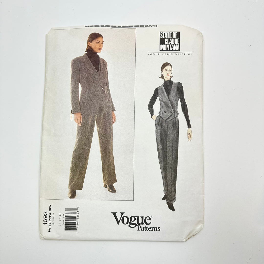 Sewing Pattern - Womenswear - Vogue 1693