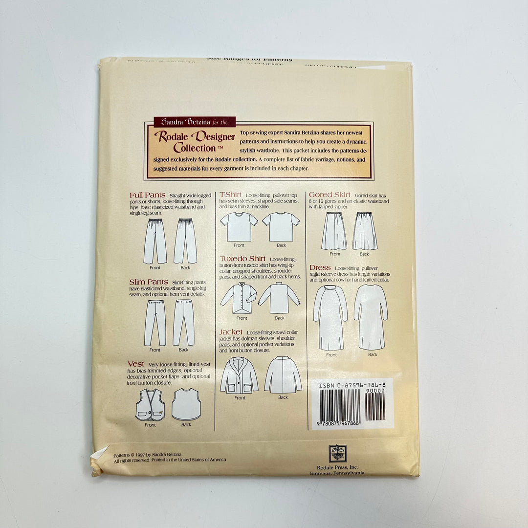 Sewing Pattern - Womenswear - No Time To Sew