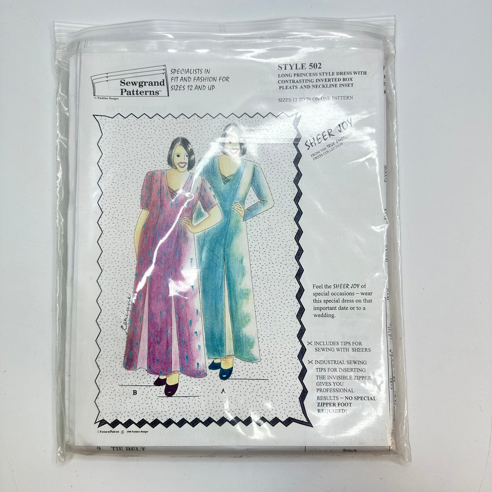 Sewing Pattern - Womenswear - Sewgrand 502