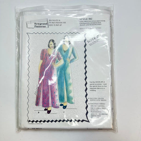 Sewing Pattern - Womenswear - Sewgrand 502