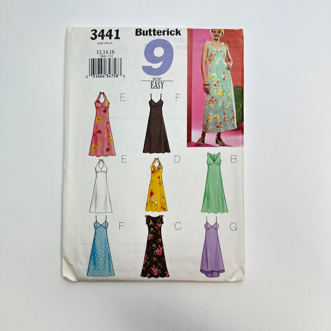 Sewing Pattern - Womenswear - Butterick 3441