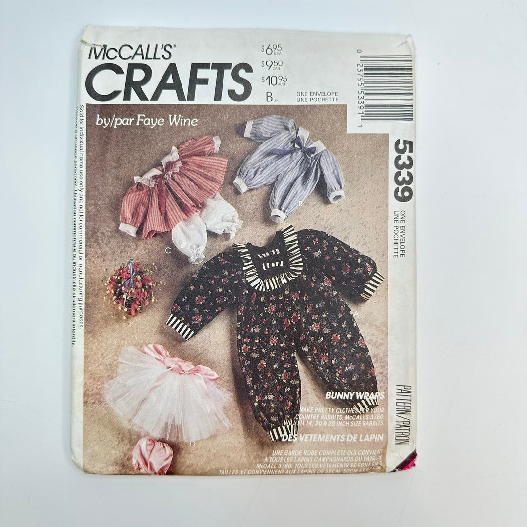 Sewing Pattern - Craft - McCall&