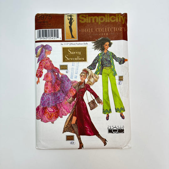 Sewing Pattern - Craft - Simplicity 9975