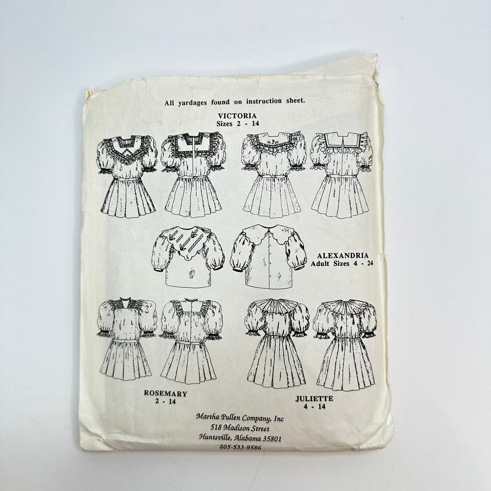 Sewing Pattern - Junior - Antique Clothing