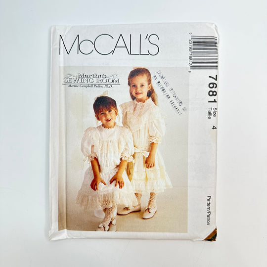 Sewing Pattern - Junior - McCall&