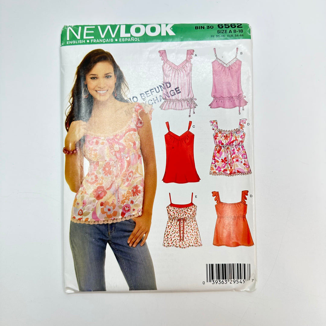 Sewing Pattern - Womenswear - New Look 6562