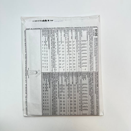 Sewing Pattern - Womenswear - McCall&