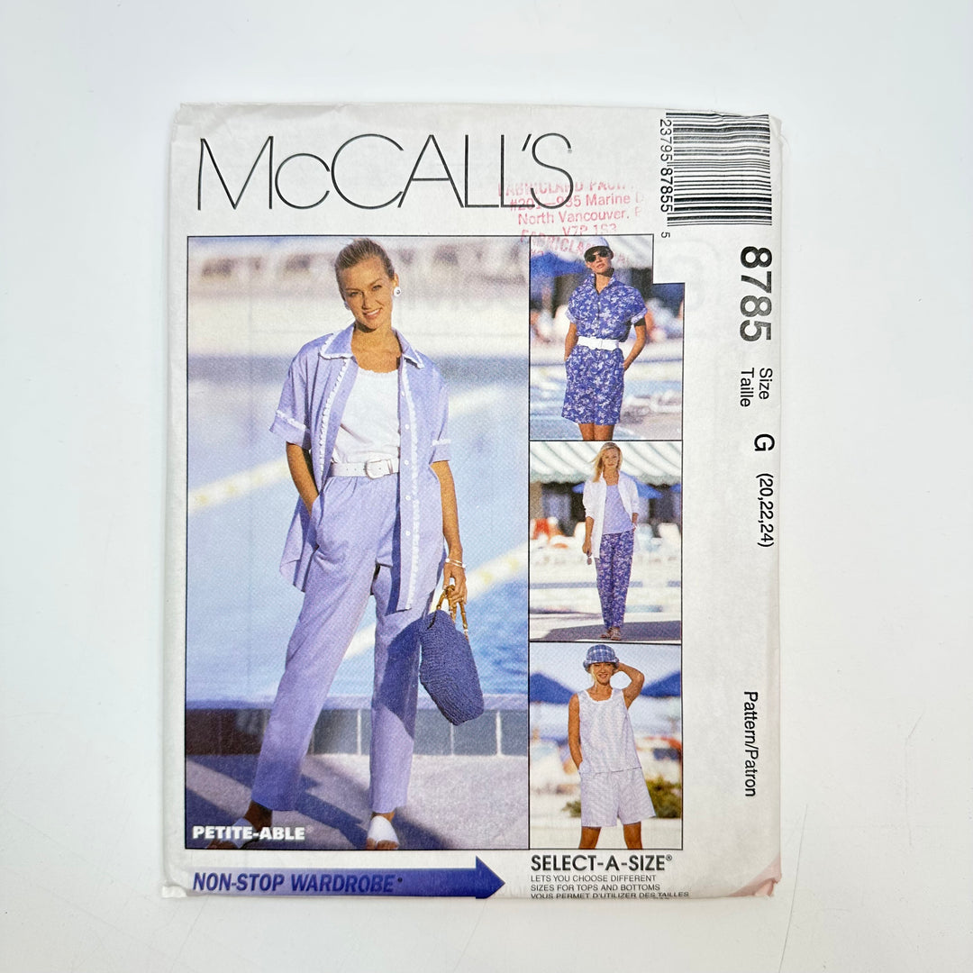 Sewing Pattern - Womenswear - McCall&