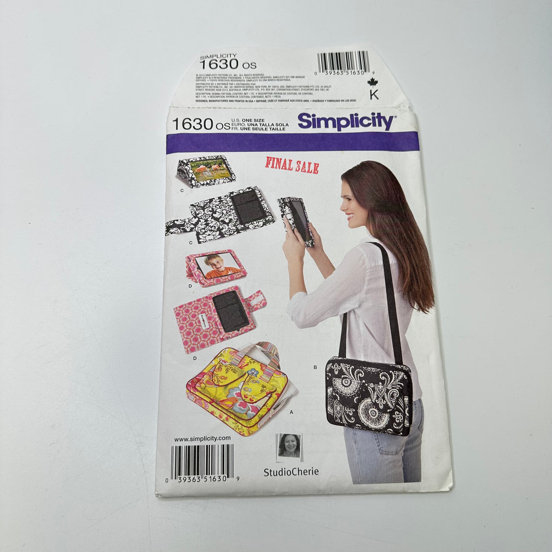 Sewing Pattern - Craft - Simplicity 1630