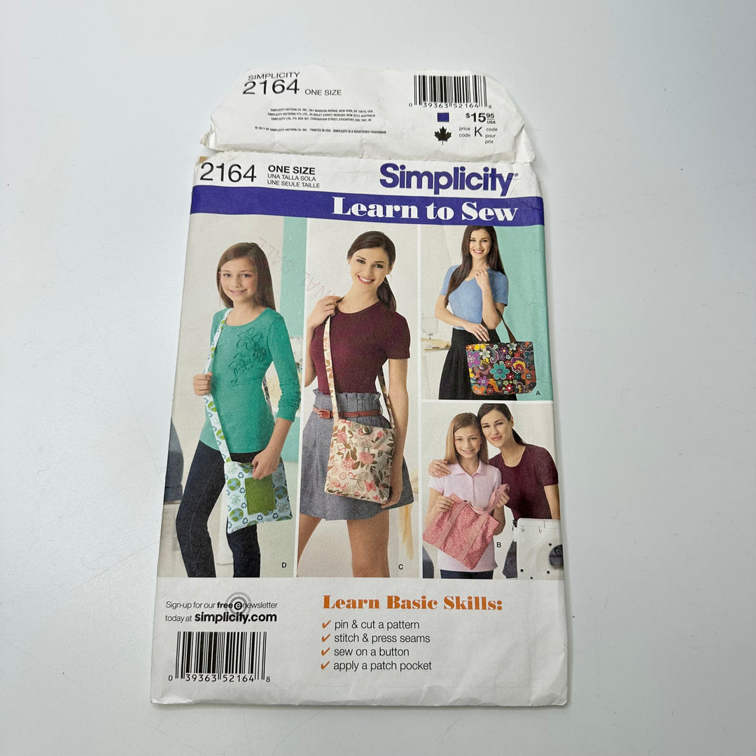 Sewing Pattern - Craft - Simplicity 2164