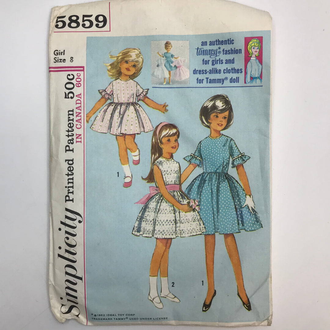 Sewing Pattern - Junior - Simplicity 5859