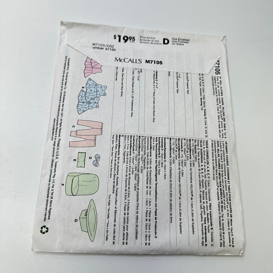 Sewing Pattern - Craft - McCall&