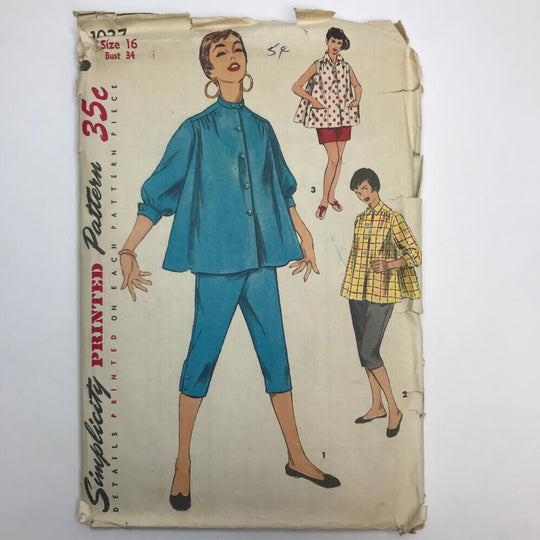 Sewing Pattern - Womenswear - Simplicity 1027