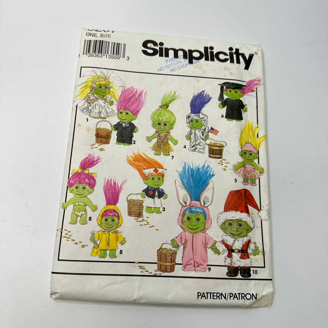 Sewing Pattern - Craft - Simplicity 8207