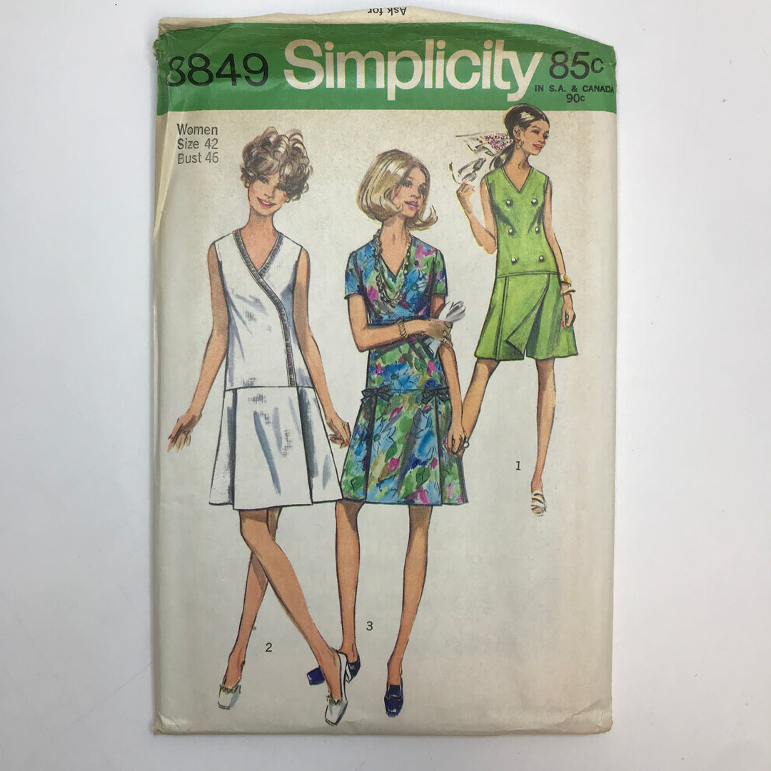 Sewing Pattern - Womenswear - Simplicity 8849