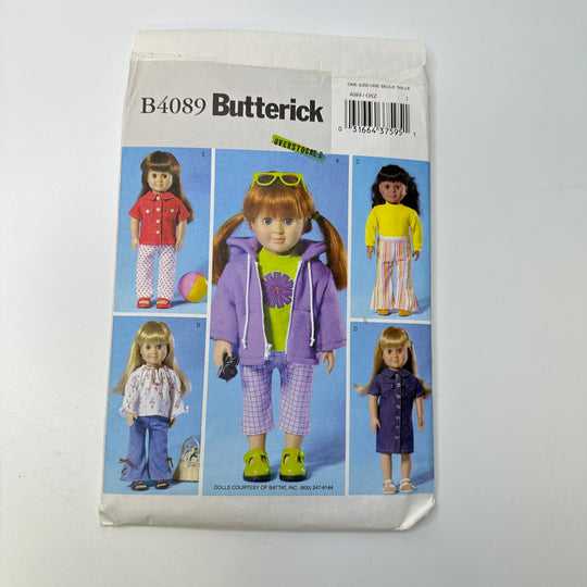 Sewing Pattern - Craft - Butterick B4089