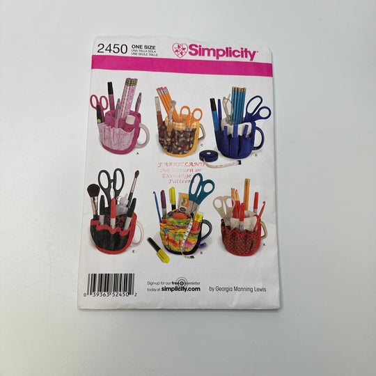 Sewing Pattern - Craft - Simplicity 2450