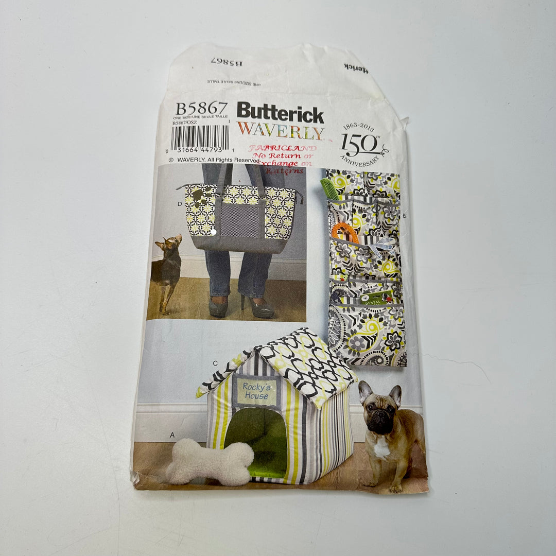 Sewing Pattern - Craft - Butterick B5867