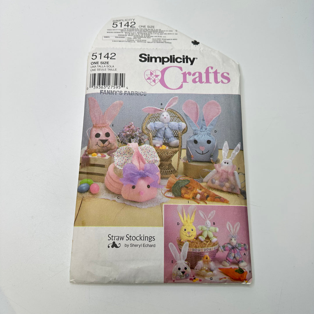 Sewing Pattern - Craft - Simplicity 5142