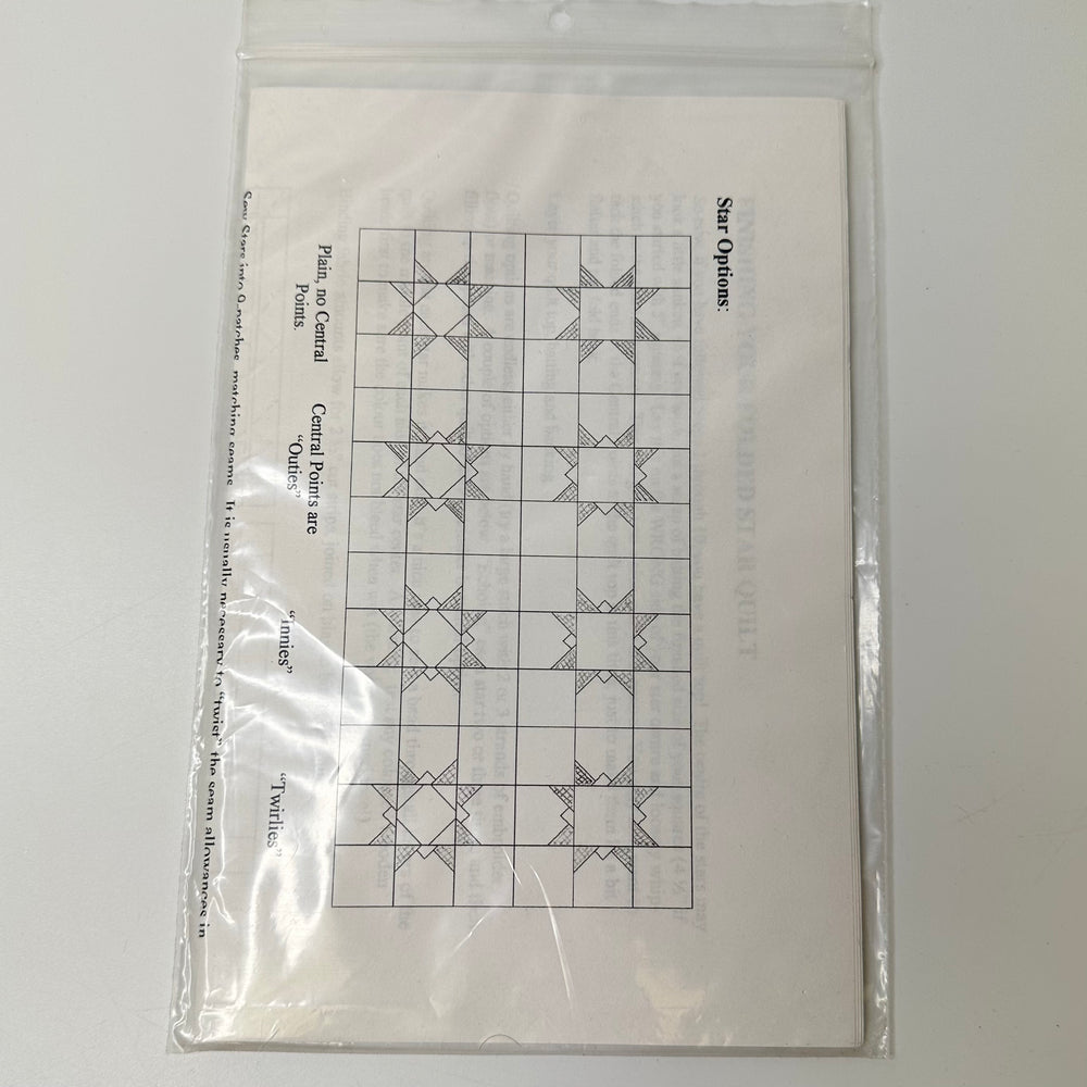 Sewing Pattern - Craft - Carols Quilts CQ01