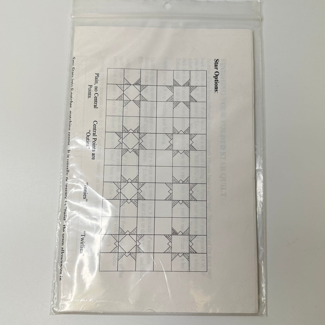 Sewing Pattern - Craft - Carols Quilts CQ01