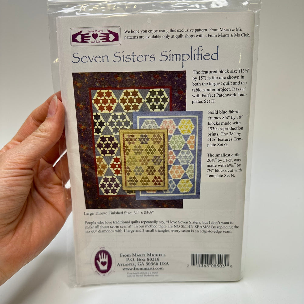 Sewing Pattern - Craft - Seven Sisters Simplified 8503