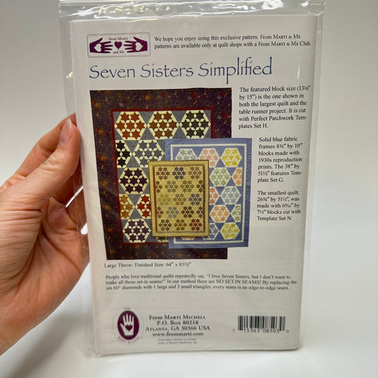 Sewing Pattern - Craft - Seven Sisters Simplified 8503