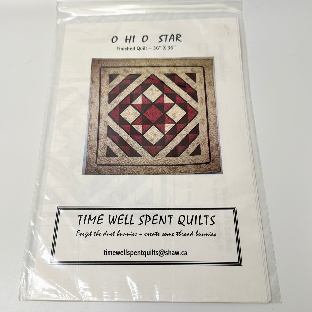 Sewing Pattern - Craft - Time Well Spent Quilts 105