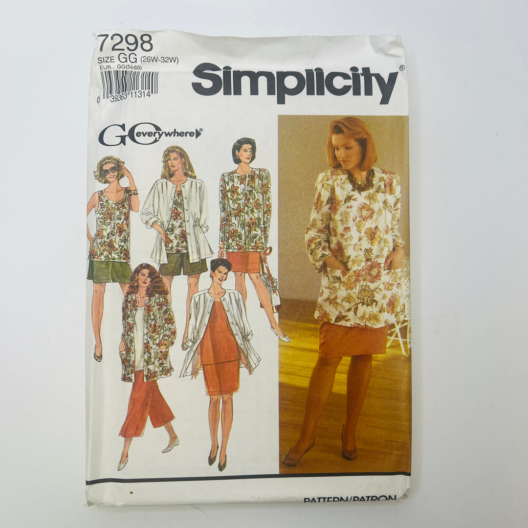 Sewing Pattern - Womenswear - Simplicity 7298