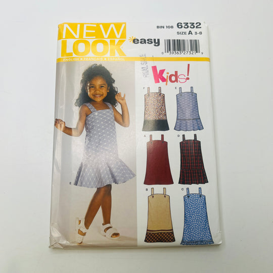 Sewing Pattern - Childrenswear - New Look 6332