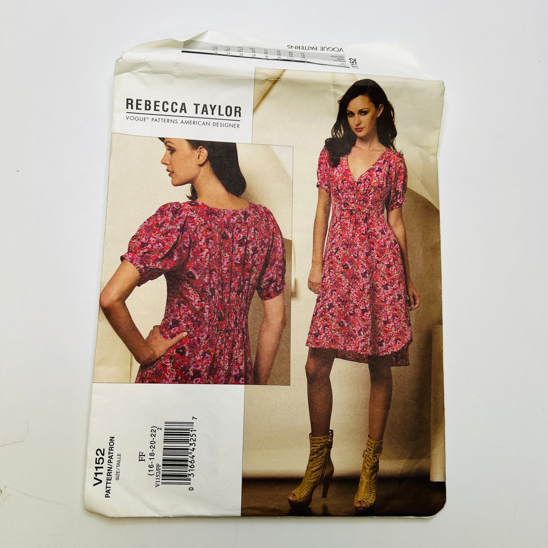 Sewing Pattern - Womenswear - Vogue 1152