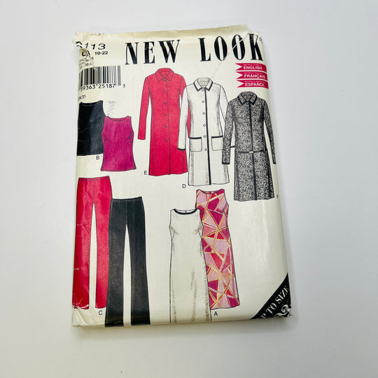 Sewing Pattern - Womenswear - New Look 6113